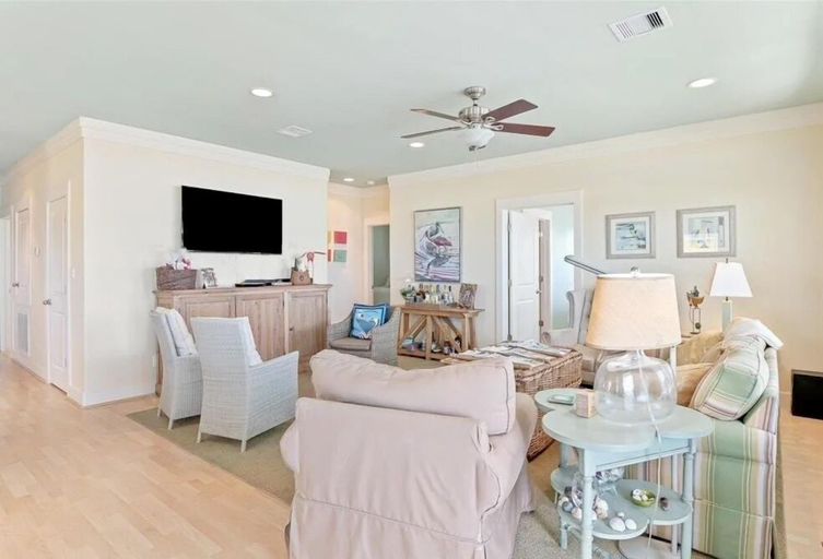 Living area 2, Bella Rossa 3 Bedroom Home by RedAwning, Galveston