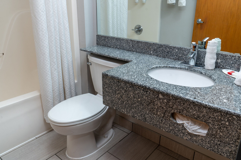 Bathroom 4, Microtel Inn & Suites by Wyndham Pigeon Forge, Sevier