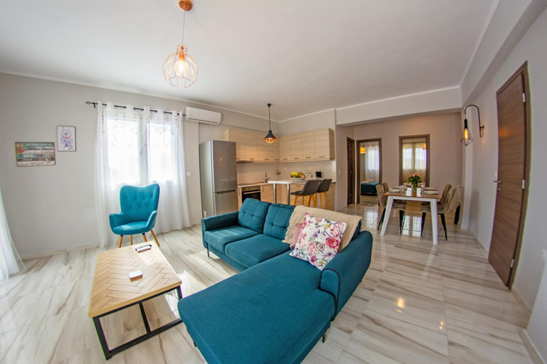Bedroom 2, Lydia's Apartments, Ionian Islands