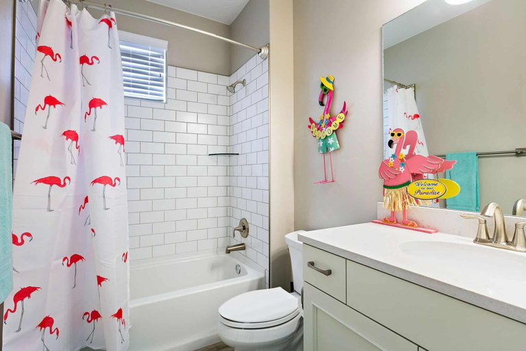 Bathroom 4, Zion Reunion Poolhouse by RedAwning, Washington