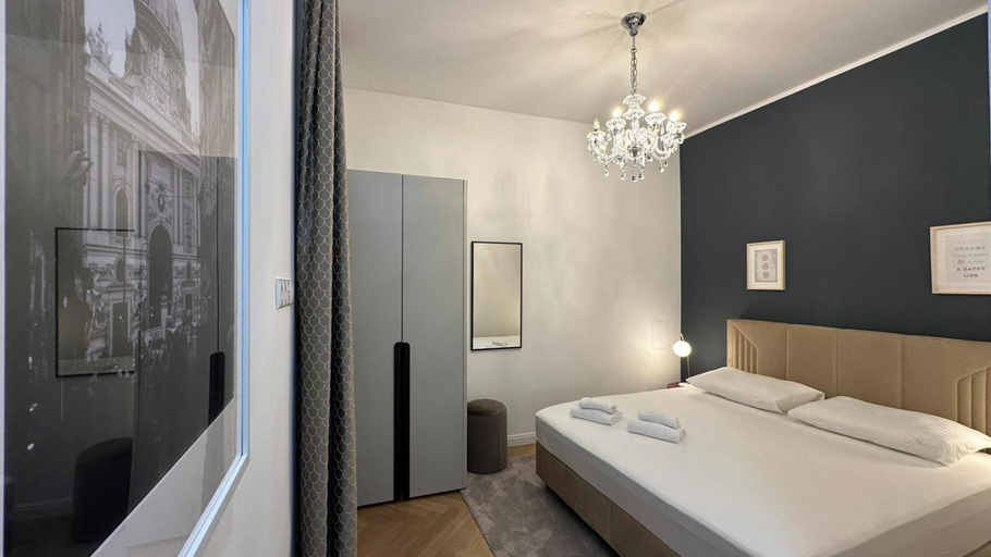 Bedroom 2, Vienna Stay Apartments Taborstrasse, Wien
