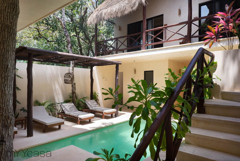 Terrace/patio 2, Casa Yaakun, Cozumel