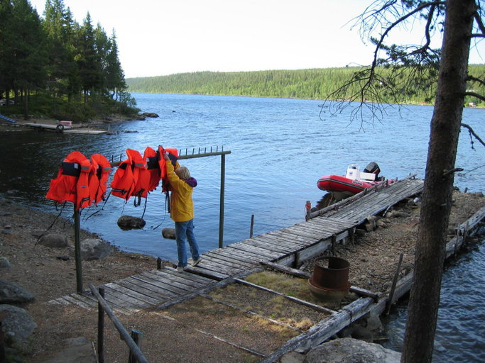 Others 3, Arctic Island - Remote island, reachable only by boat or snowmobile, Kiruna