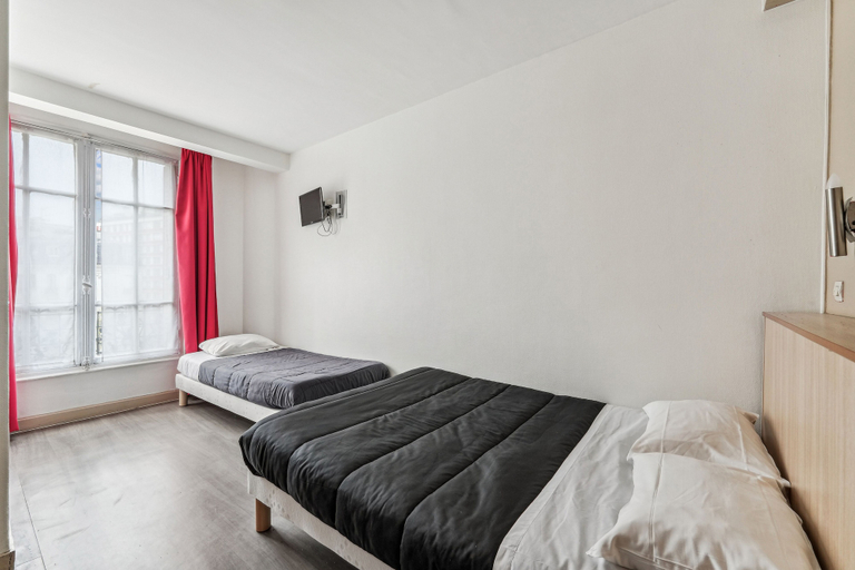 Bedroom 3, Hôtel Tolbiac, Paris