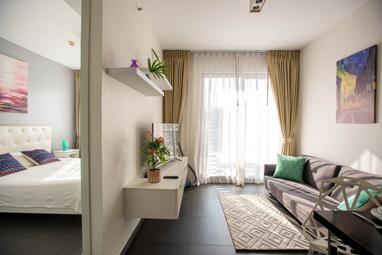 Bedroom 5, Unixx High-Floor Sea View Apartment 25F, Pattaya
