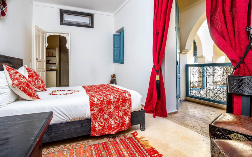 Bedroom 3, Riad L'orange Bleue, Marrakech