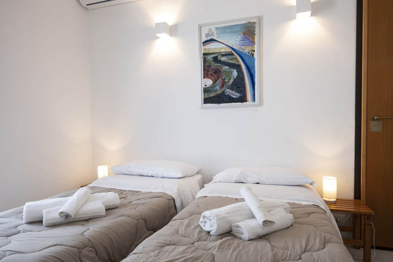 Bedroom 3, Casa Azzurra sul mare e centralissima, Trapani