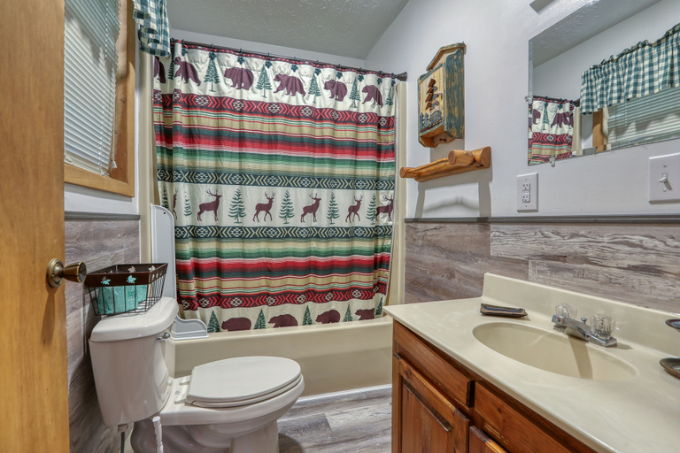 Bathroom, Wandering Creek - 2 Bedrooms, 1 Baths, Sleeps 6 Cabin by RedAwning, Cocke