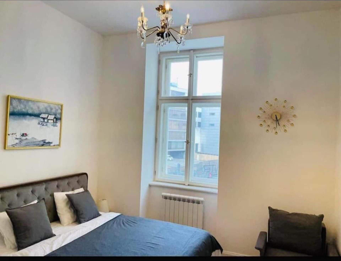 Bedroom 5, Beautiful 1-bed Studio, Praha 1