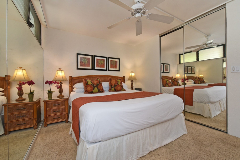 Bedroom 3, Papakea #e207 1 Bedroom Condo by RedAwning, Maui