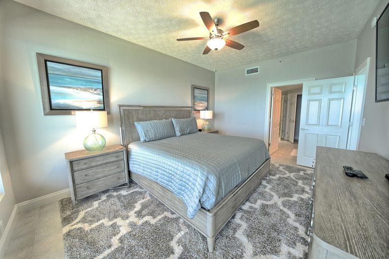 Bedroom 2, Gulf Front Condo with Beach Access and Beachside Pool - Unit 1604 by RedAwning, Bay