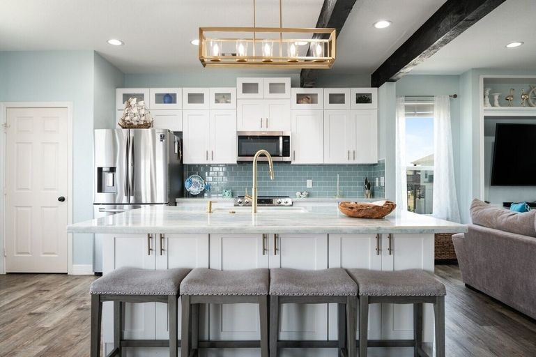 Private kitchen 3, Sunrise Paradise 3 Bedroom Home by RedAwning, Galveston