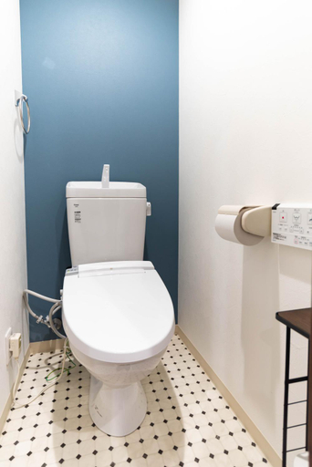Bathroom, Harbor Light Tengachaya, Osaka