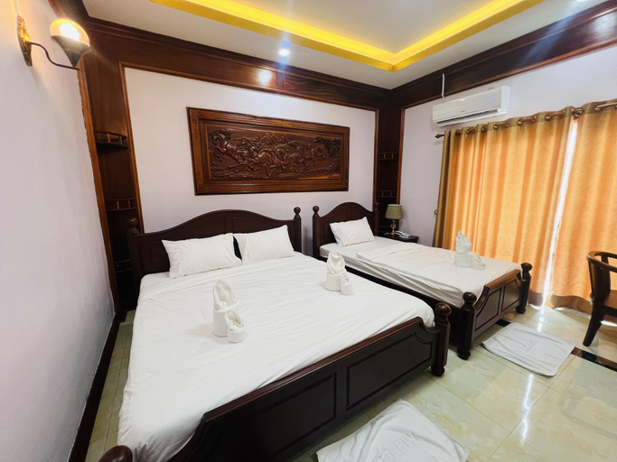 Bedroom 2, Houng Heung Hotel, Vangvieng