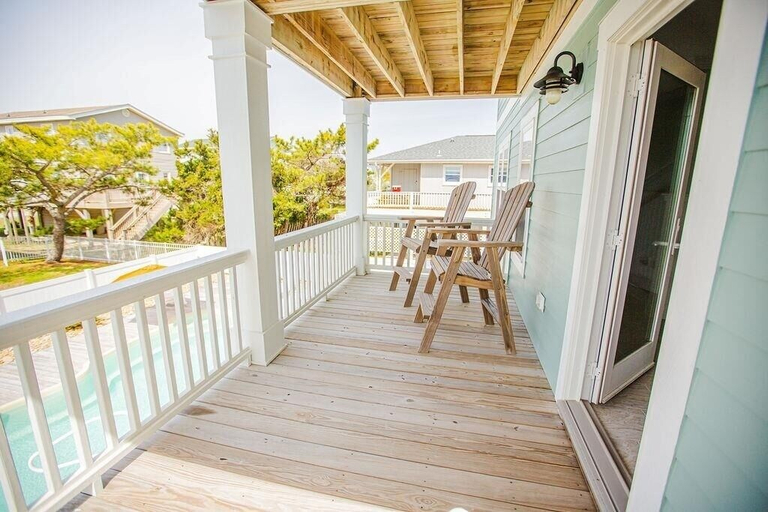 Terrace/patio 3, Life's A Beach 4 Bedroom Home by RedAwning, Brunswick