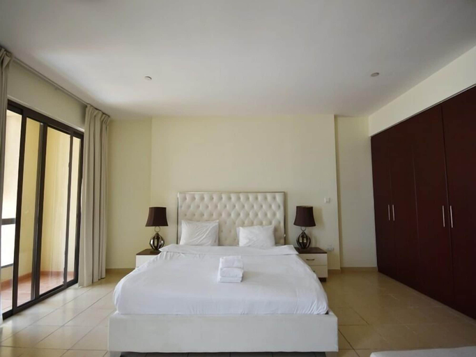 Bedroom 3, Modern Studio with Sweeping City Views, Dubai