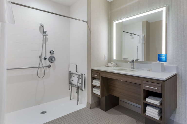 Bathroom 4, Home2 Suites by Hilton Redlands Loma Linda, San Bernardino