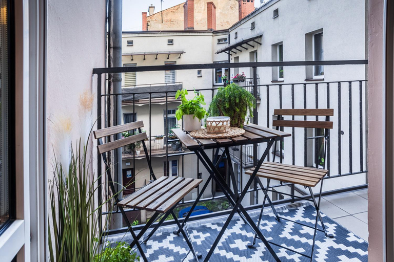 Balcony/terrace, Beautiful Studios Slowackiego by Noclegi Renters, Siemianowice Śląskie