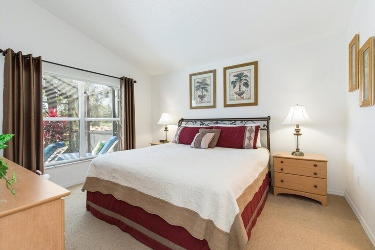 Bedroom 2, South Facing Pool For All Day Sun! 3 Bedroom Home by RedAwning, Polk
