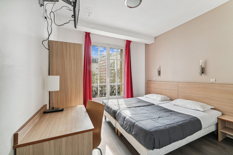 Bedroom 4, Hôtel Tolbiac, Paris