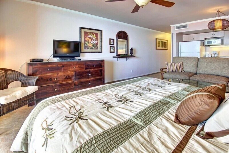 Bedroom 3, Royal Kahana #1202 Studio Bedroom Condo by RedAwning, Maui