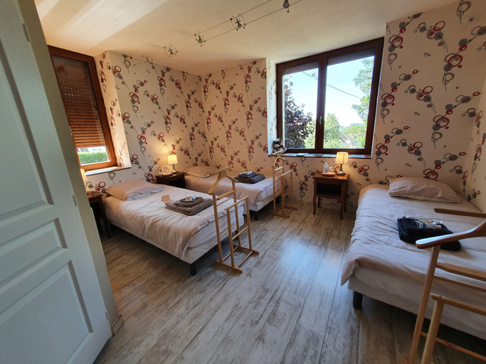 Bedroom 3, Au Bon Vivant, Haute-Saône