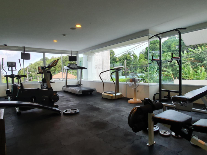 Fitness center, Spacious apartment with Ocean view in Panwa, Pulau Phuket