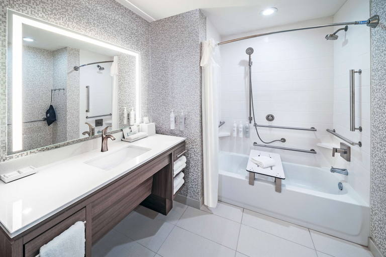Bathroom 4, Home2 Suites by Hilton Weatherford, Custer