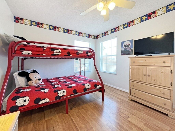 Bedroom 3, Ainsdale Haven 5 Bedroom Home by RedAwning, Osceola