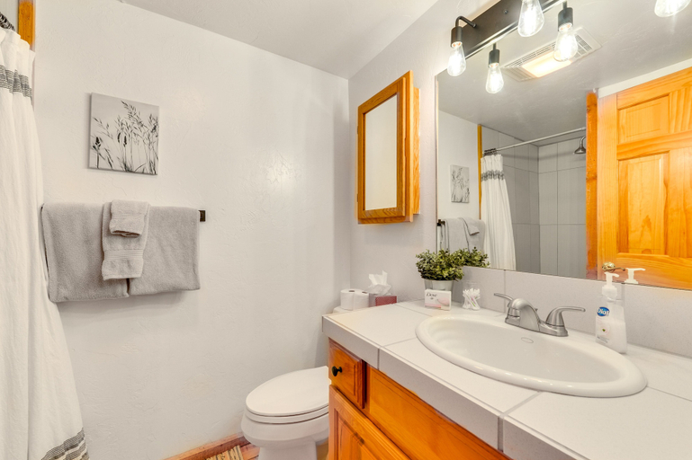 Bathroom 4, Jackson Condo w/ Fireplace < Half Mi to Snow King!, Teton