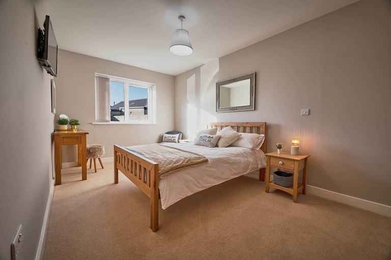 Bedroom 3, Host Stay Sunflower Cottage, Northumberland