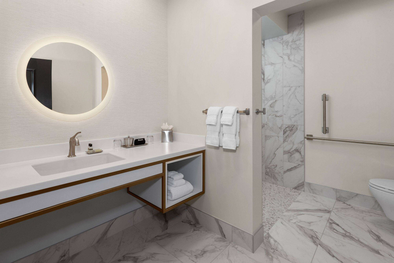 Bathroom 4, Legacy Hotel Trademark Collection By Wyndham, Brown