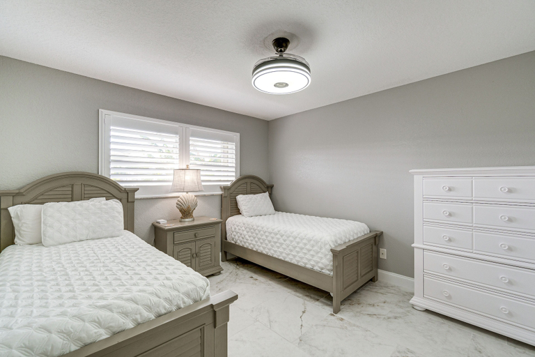 Bedroom 3, Luxe Waterfront Oasis w/ Dock, Heated Pool & Spa!, Charlotte