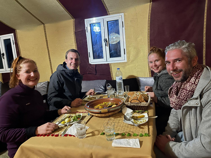 Restaurant 3, Roses desert camp, Errachidia