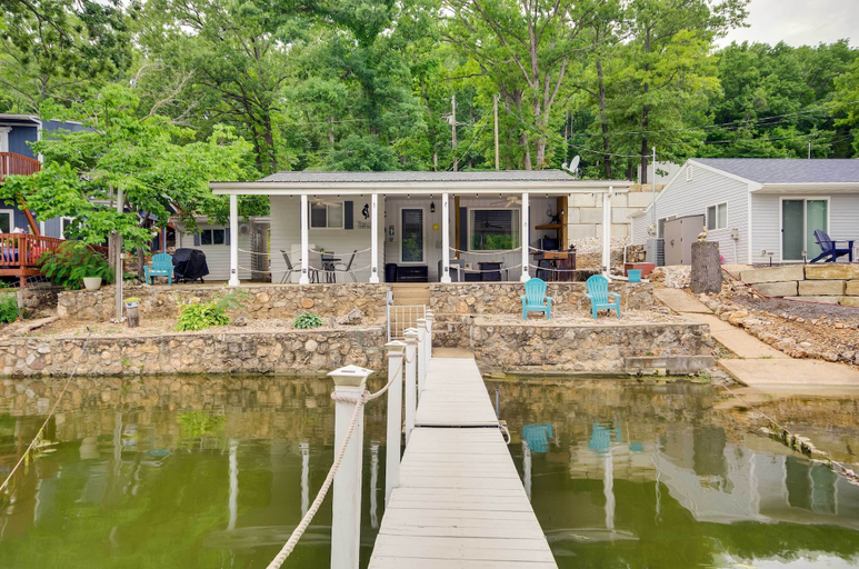 Exterior & Views 2, Lakefront Sunrise Beach Home w/ Private Dock!, Camden
