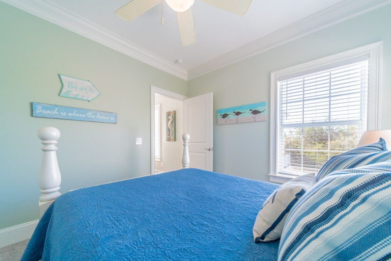Bedroom 3, Inlet Blue, Walton