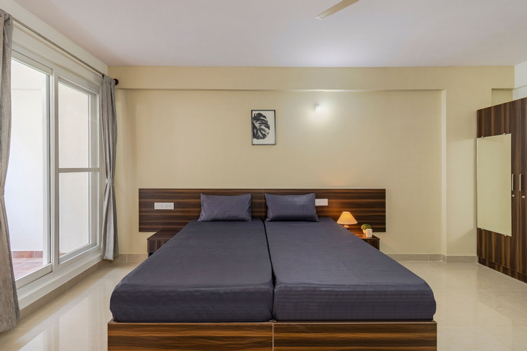 Bedroom 2, Wandr Polaris- Marathahalli, Near Brigade Tech Garden, Bangalore