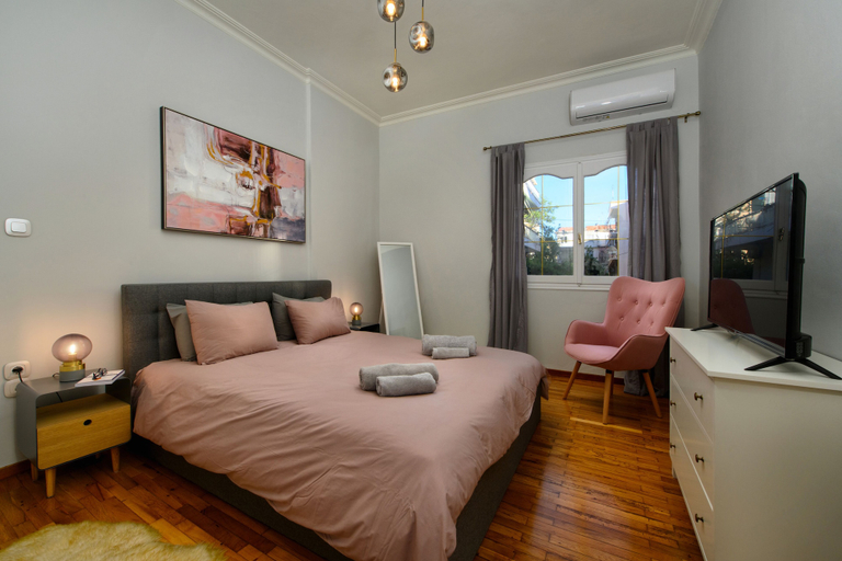Bedroom 2, Regina's Downtown Apartment Corfuescapes, Ionian Islands