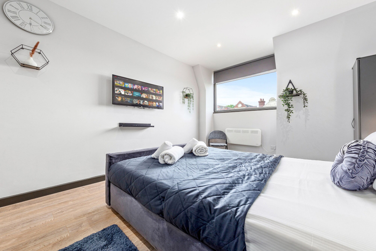 Bedroom 4, Cozy Serviced Ensuite Room Sydenham London Se26, London