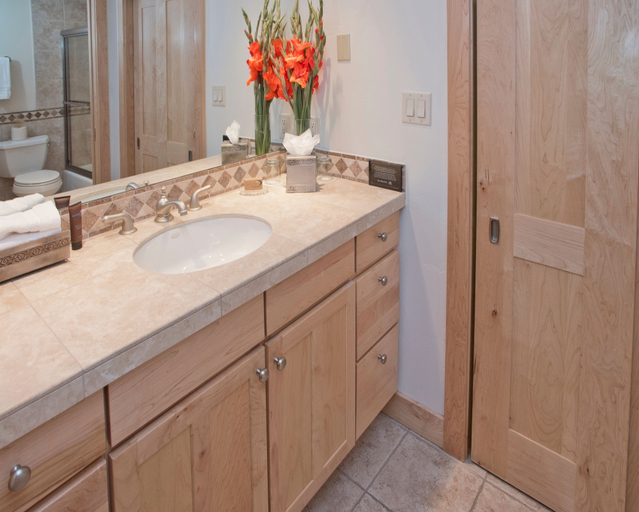 Bathroom sink, Two Bedroom at the Lodge At Vail by RedAwning, Eagle