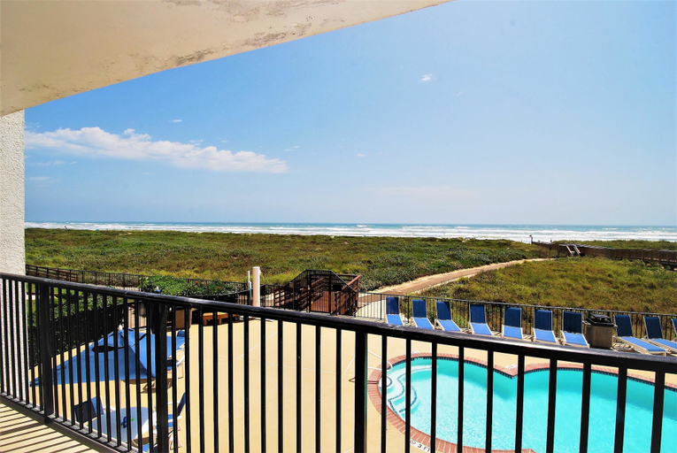 Balcony view, Seville Unit #201 3 Bedroom Condo by RedAwning, Cameron