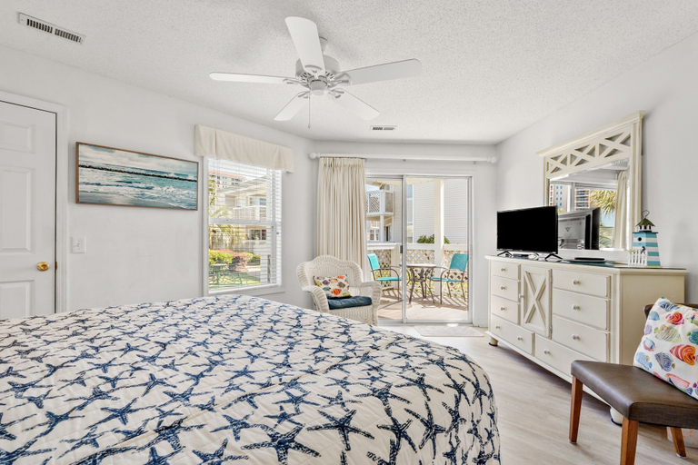 Bedroom 3, Shorehaven 16B by RedAwning, Horry