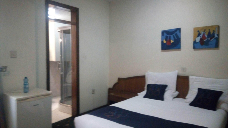 Bedroom, Atse Kaleb Hotel, Mehakelegnaw