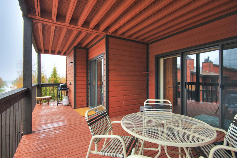 Terrace/patio, 241c Mountain Side 2br 2ba 2 Bedroom Condo by RedAwning, Summit