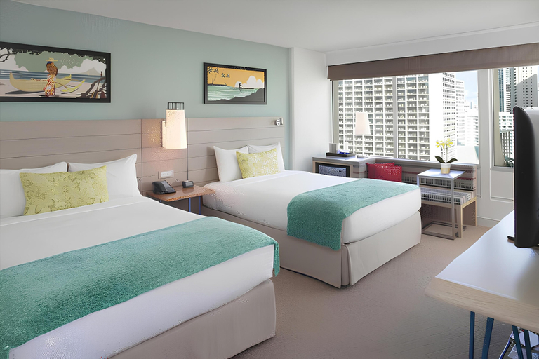 Bedroom 4, Queen Kapiolani Hotel, Honolulu