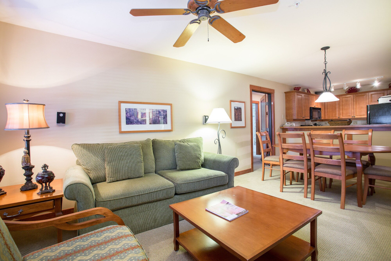 Living area 5, 1205A - One Bedroom Standard Eagle Springs West 1 Hotel Room by RedAwning, Salt Lake