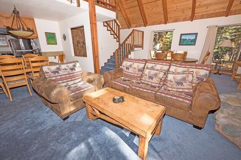 Living area 3, 1870 Bella Coola Drive 3 Bedroom Cabin by RedAwning, El Dorado