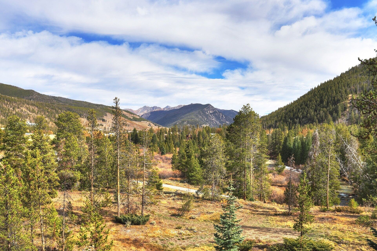 Aerial view, 2072 The Pines, Summit