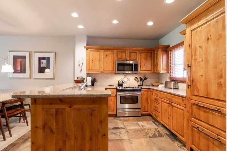 Private kitchen, Ski-in Ski-out Townhome in Beaver Creek by RedAwning, Eagle