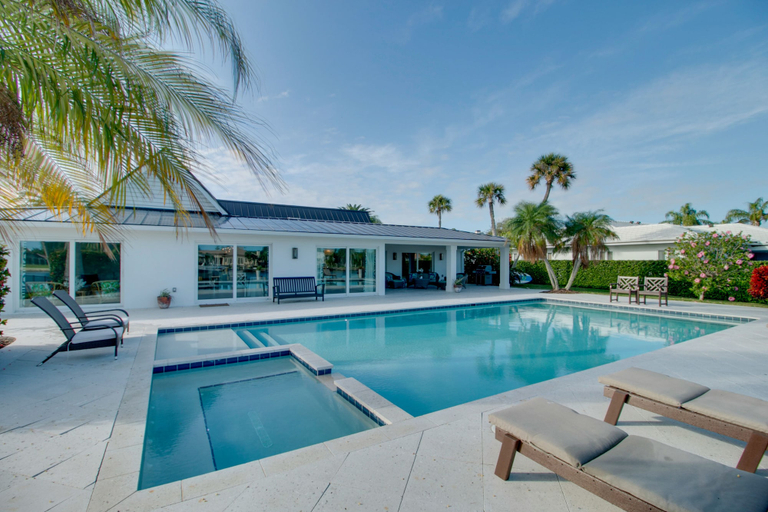 Sport & Beauty 1, Lavish Vero Beach Escape With Pool, Patio + Dock!, Indian River